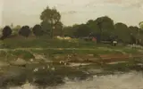 Antonín Chittussi, Přívoz na řece