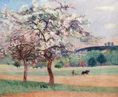 Armand Guillaumin, Field work, 1891, oil on canvas