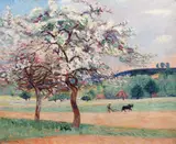 Armand Guillaumin, Field work, 1891, oil on canvas