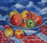Václav Špála, Still Life with Apples