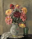 Kytice by Otakar Kubín, 50. léta 20. století, olej na plátně, sold Nov 2017