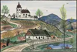 Josef Lada, Krajina