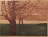 Vojtěch Preissig, Krajina se stromy