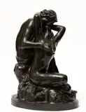 Dafnis a Chloe by Jakub Obrovský, 1928, bronz, sold May 2018