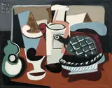 Emil Filla, Still life with artichoke