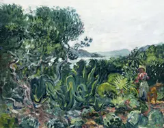 Louis Valtat, Mediterranean landscape, 1900, oil on canvas