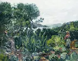Louis Valtat, Mediterranean landscape, 1900, oil on canvas