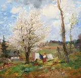 Oldřich Blažíček, Věšení prádla