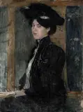Jan Preisler, Portrait of B. Preislerová