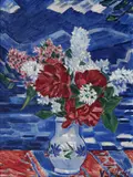 Václav Špála, Bouquet of Lilacs and Peonies