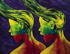Vlasatice by Lubomír Typlt, 2017, olej na plátně, sold May 2018