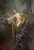 Maximilian Pirner, Zrození Erota, konec 90. let 19. století, olej na plátně
