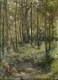 Josef Ullmann, Tůňka, před 1900, olej na plátně