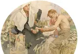 Alphonse Mucha, Allegory of Saving
