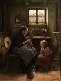 Václav Brožík, Milovnice květin
