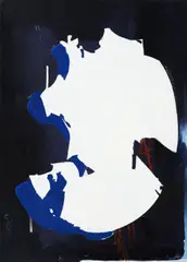 Robert Šalanda, Bílá, 2012, akryl na plátně