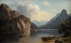 Bertha von Grab, Königsee, 60.–70. léta 19. století, 28x44 cm