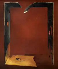Bohumil Eliáš, Bronze space, 1982-1984, oil on canvas