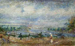 Willi Nowak, Letní den, 1923, olej na plátně