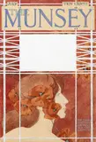 Vojtěch Preissig, konvolut tří návrhů obálek časopisu The Munsey a jednoho volného grafického listu, 1911, akvarel na papíře