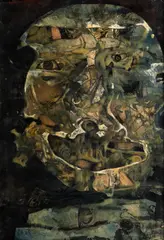 Zbyšek Sion, Gorgona Medúza, 1965, komb. tech. na papíře