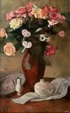 Georges Kars, Still life with bouquet