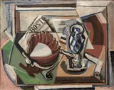Emil Filla, Still life with a seashell and goblet