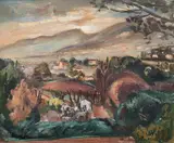 Othon Friesz, Southern French landscape, oil on canvas