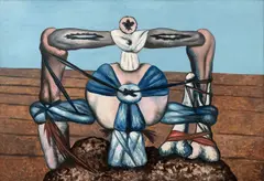 František Janoušek, Workwoman, 1935, oil on canvas
