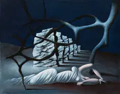 František Muzika, Night II, 1942, oil on canvas