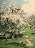 Max Švabinský, Spring at Kozlov