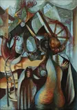 Hella Guth, Pénelopé, 1942-1943, olej na plátně
