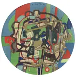 František Gross, Head, 1975, oil on carboard