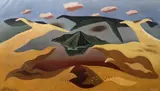 Jiří Krejčí, Large landscape, 1932, oil on canvas