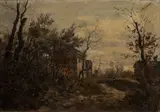 Zdenka Braunerová, By the road, 1890s, oil on canvas