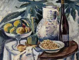 Vincenc Beneš, Still life with jug and bottle of wine
