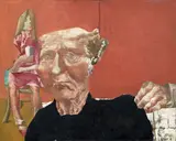 Jaroslava Pešicová, Father, 1969, oil on canvas