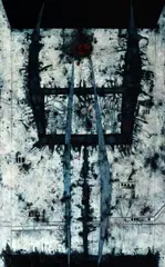 Mikuláš Medek, The view onto some saint, 1966–1967, olej a email na plátně