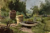 Julius Mařák, The corner of the garden