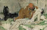 Jan Preisler, Merciful samaritan