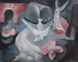 Vladimír Sychra, Dreamscape, 1931, oil on canvas