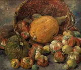 Oldřich Blažíček, Still life with pumpkins