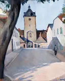 Georges Kars, Square with tower