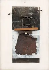 Libor Fára, Sheet metal talk, 1987-1988, assamblage