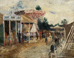 Pilgrimage by Karel Holan, 1927, oil on canvas, sold May 2019