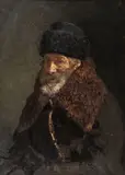 Ilja Jefimovič Repin, Portrait of the artist's father, 1881, oil on canvas