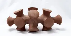 Čestmír Suška, Sea urchin, 2002, burnt clay