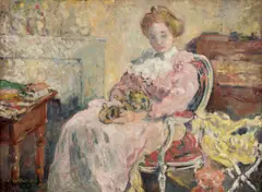Louis Valtat, Madame Suzanne Valtat, 1900, olej na plátně