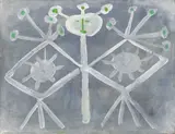 Václav Boštík, Angel, 1958, oil on canvas