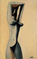 Frantisek Tichy, The White Black Woman, 1947, oil on canvas